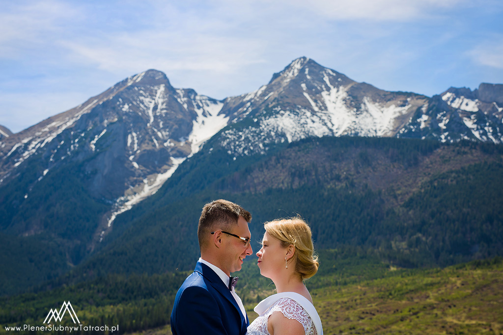 zdjęcia ślubne w górach